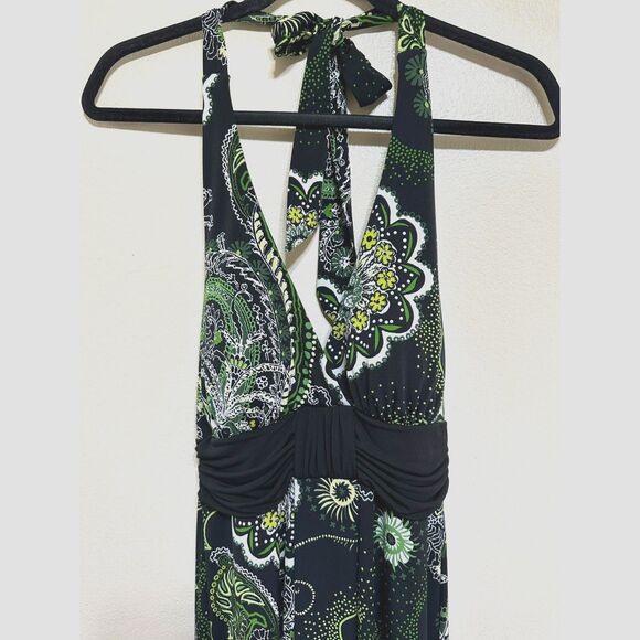 Speechless Juniors BOHO Paisley Halter Dress Size S - Picture 2 of 5